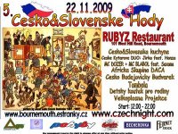 Cesko&Slovenske HODY  22.11.2009