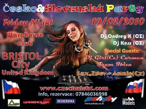Cesko&Slovenska Party Bristol