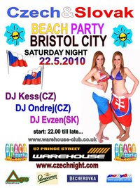 Czech&Slovak Beach Party Bristol 22.5.2010